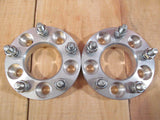 5x110 to 5x110 US Made 1in Wheel Adapters Lug Spacer 65.1 bore 12x1.25 studs x2