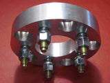 5x108 / 5x4.25 to 5x112 Wheel Adapters 1.25" Spacers 12x1.5 Lug Studs US x 4 Rim