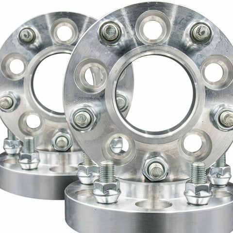 5x114.3 to 5x120 Wheel Adapters 21mm thick 14x1.5 Stud 64.1mm Hub & Wheel Lip x4