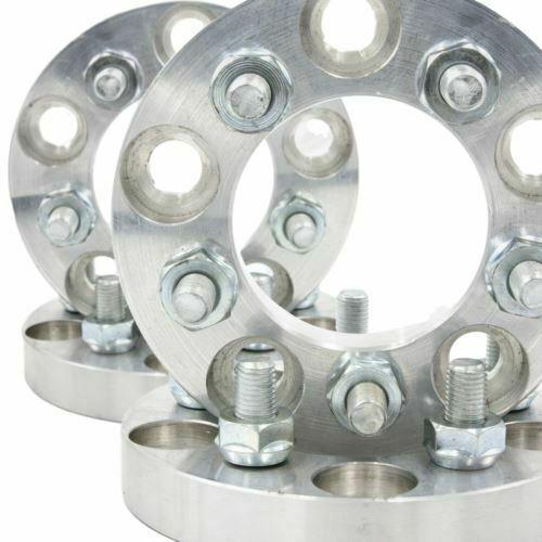 5x112 to 5x108 / 5x4.25 US Wheel Adapters 1" Thick 12x1.5 Studs 57.1mm x 4 Rims